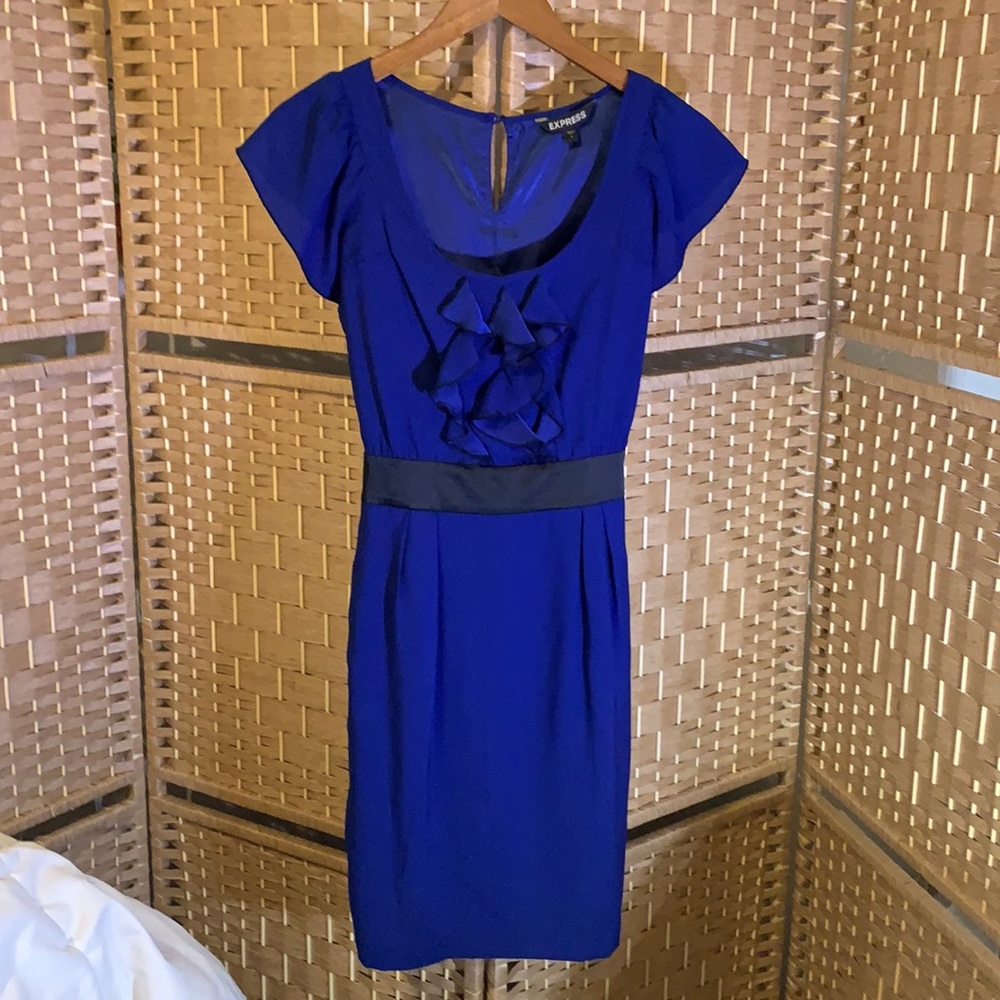 Navy Blue Express Dress